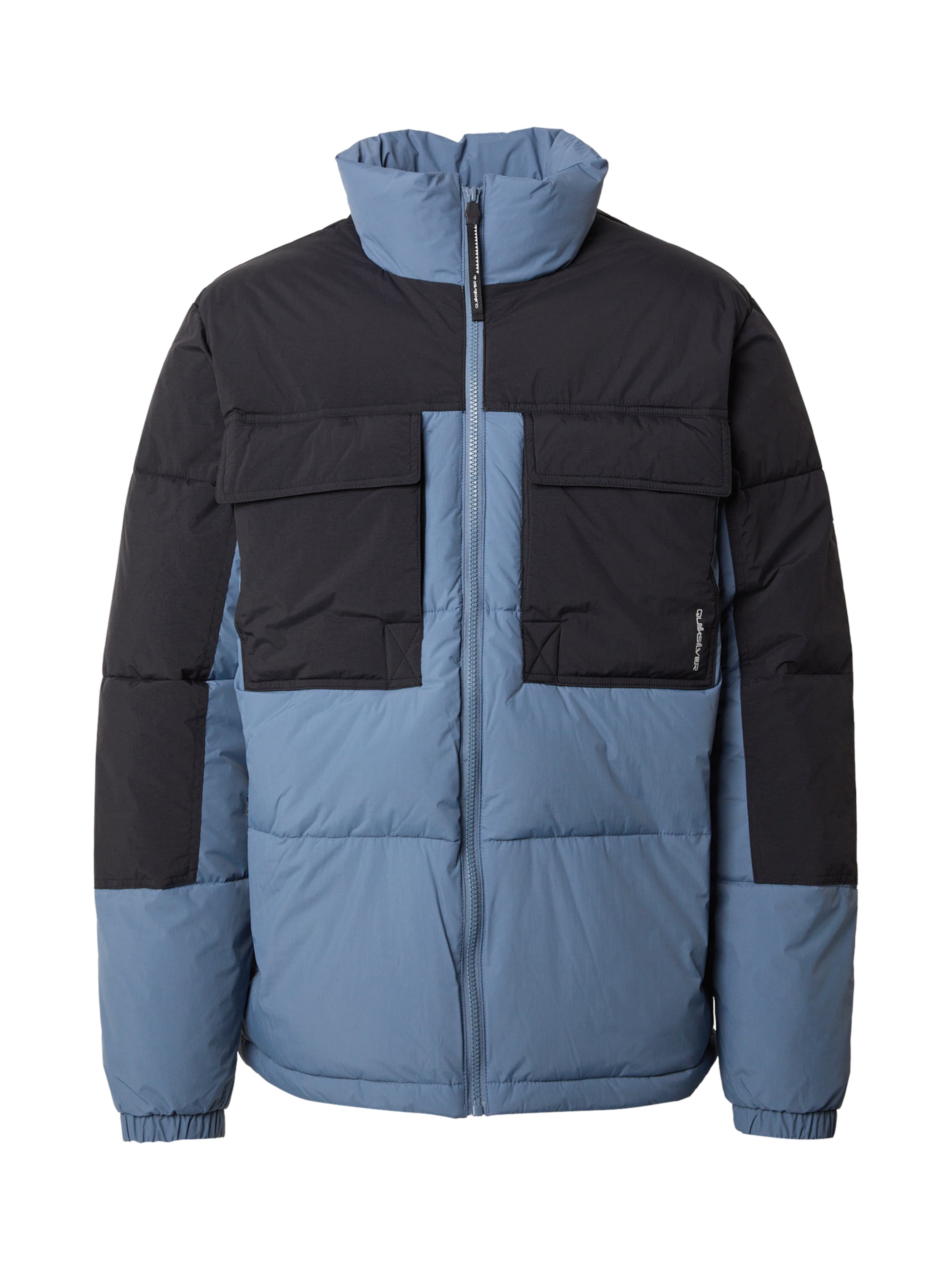 QUIKSILVER Куртка в спортивном стиле 'STAY PUFF' в Синий: спереди