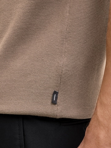 Pull-over 'JPRBLAMILANO' JACK & JONES en marron