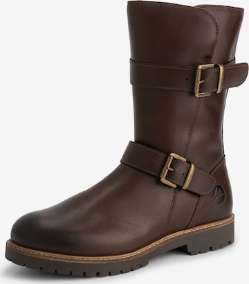 Boots 'Sogne' Travelin en marron : devant