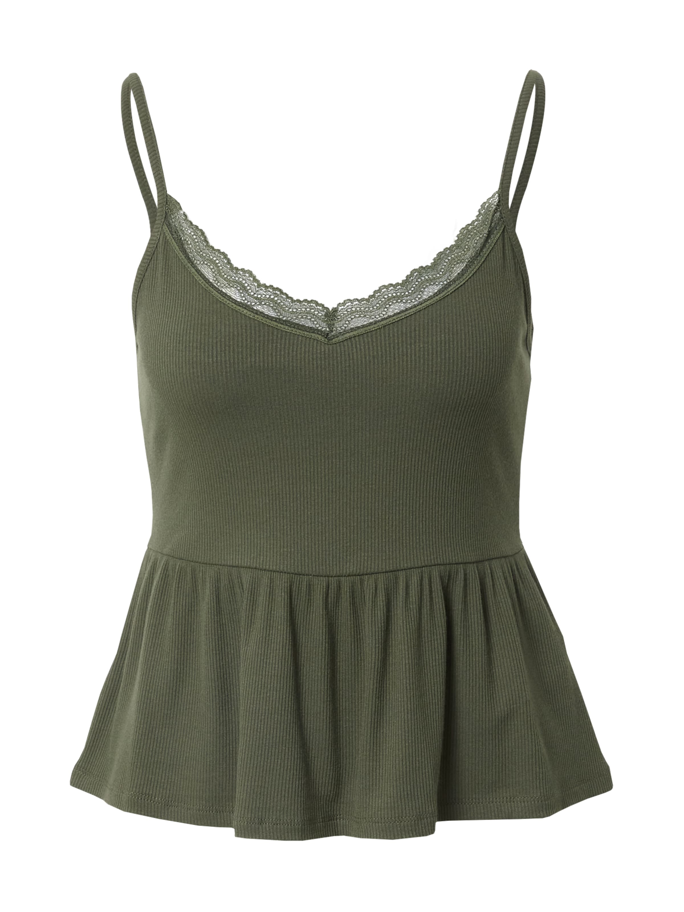 ABOUT YOU Top 'Lene' in Grün: Vorderseite