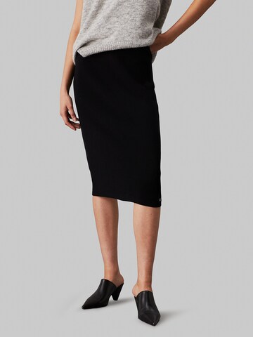 Calvin Klein Jeans Nederdel i sort: forside