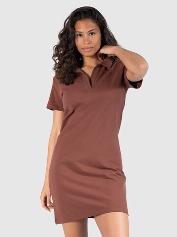 Smilodox Dress 'Kelcey' in Brown: front