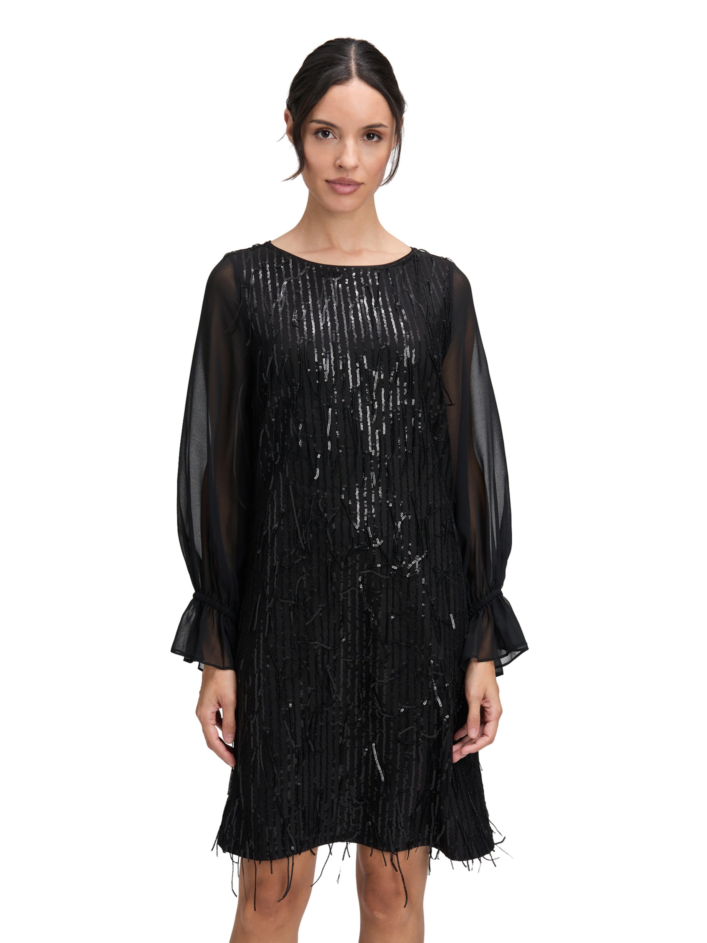 Vera Mont Dress in Black: front