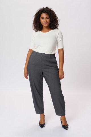 KAFFE CURVE Loosefit Hose 'Merla' in Grau