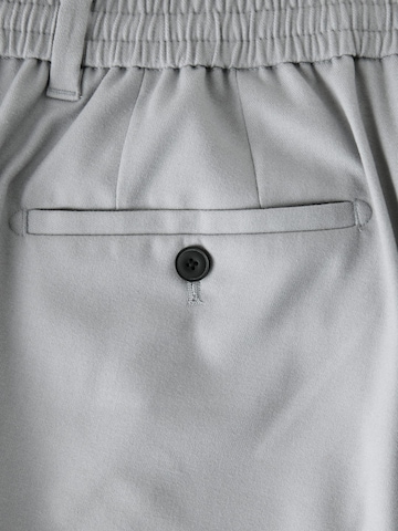 Next Slim fit Trousers with creases in Grey