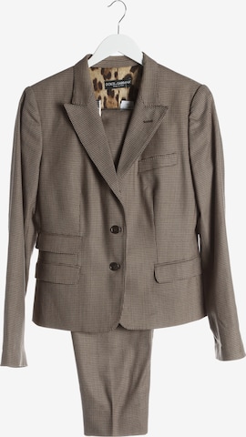 DOLCE & GABBANA Anzug S in Braun: Vorderseite