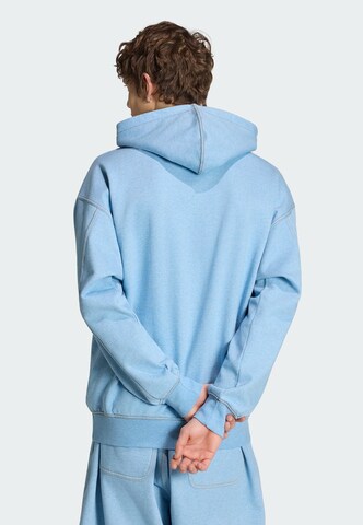 ADIDAS ORIGINALS Mikina 'Trefoil Essentials' – modrá