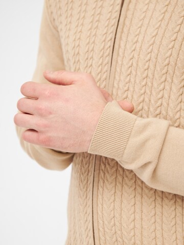 CLIPPER Knit Cardigan 'Tokyo' in Beige