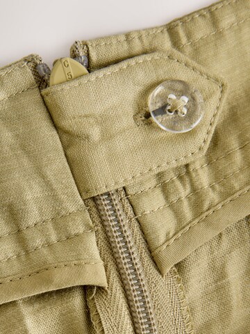 Wide leg Pantaloni con pieghe 'N. Premium' di Next in verde