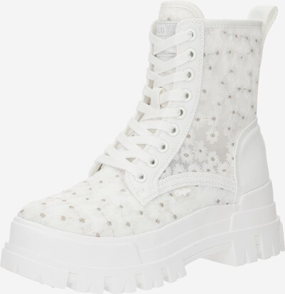 BUFFALO Lace-up bootie 'Aspha' in White, Item view