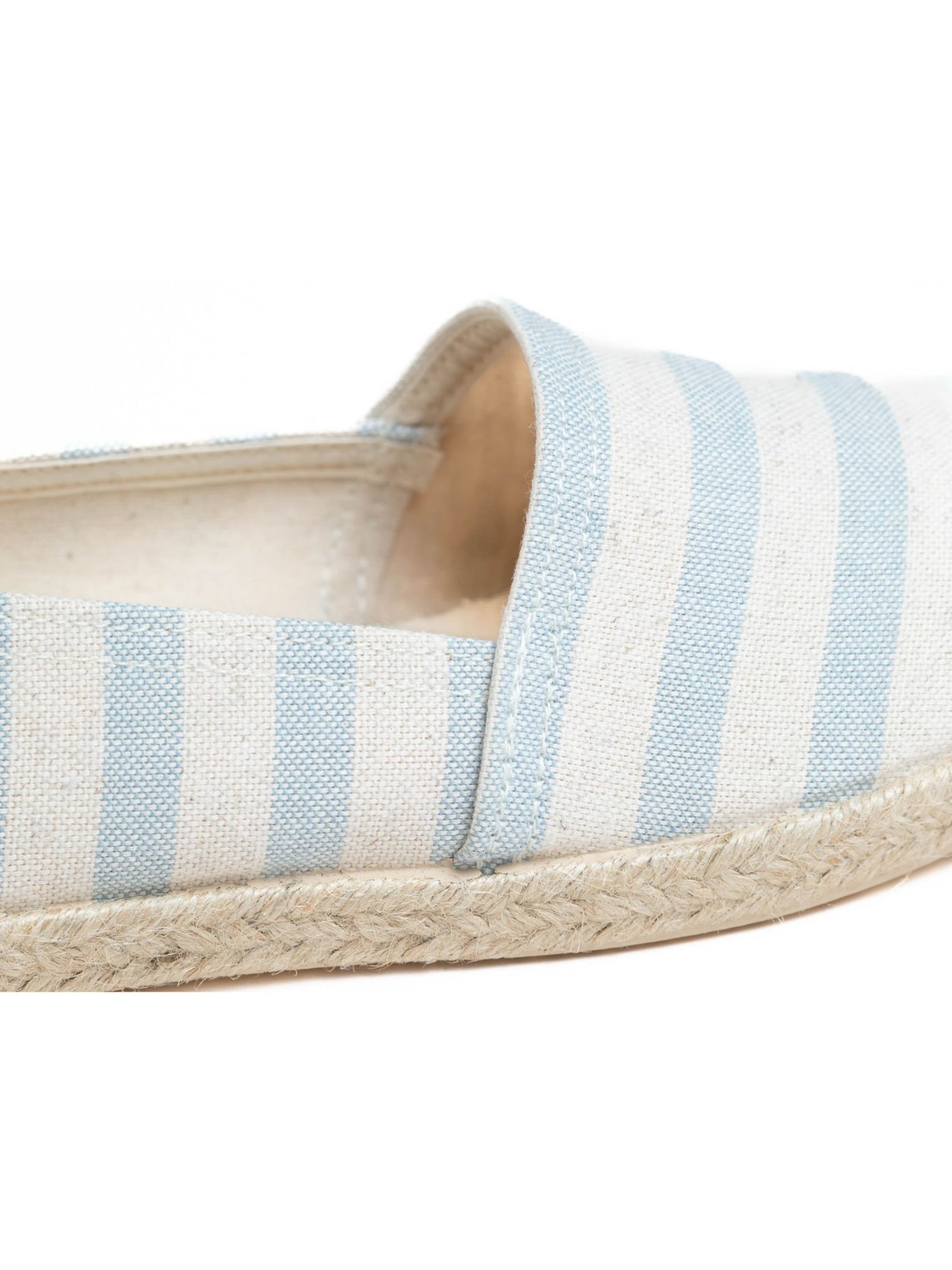 Gottstein Espadrilles 'Espadrille Camping Linen duo' in Blue