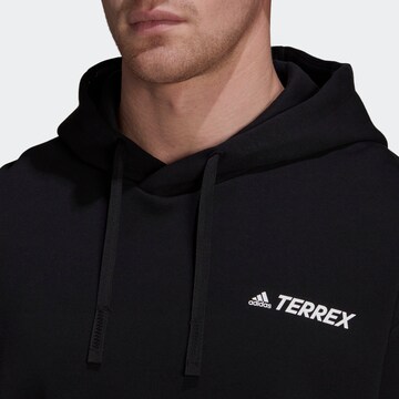 ADIDAS TERREX Sportsweatshirt in Zwart