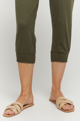 Fransa Tapered Broek 'SANSA' in Groen