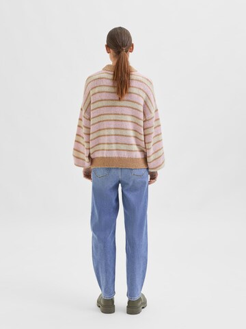 SELECTED FEMME Sweater 'Maren' in Pink