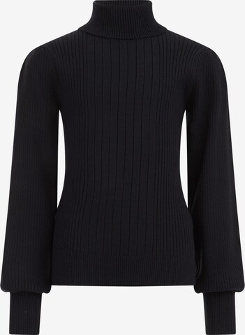 WE Fashion Sweater in Black: front