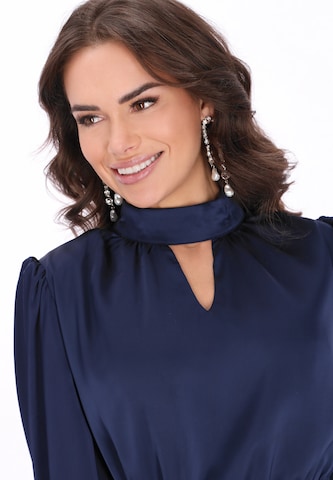 faina Cocktailjurk in Blauw