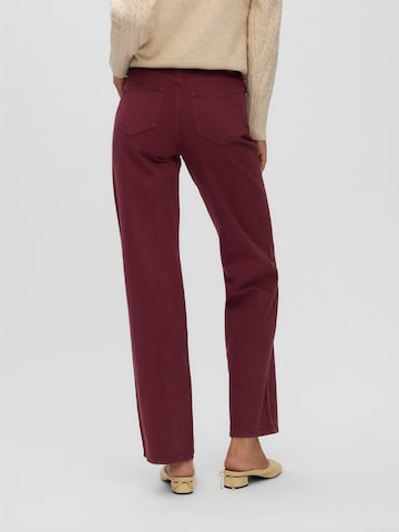 Wide Leg Jean 'VMTessa' VERO MODA en rouge
