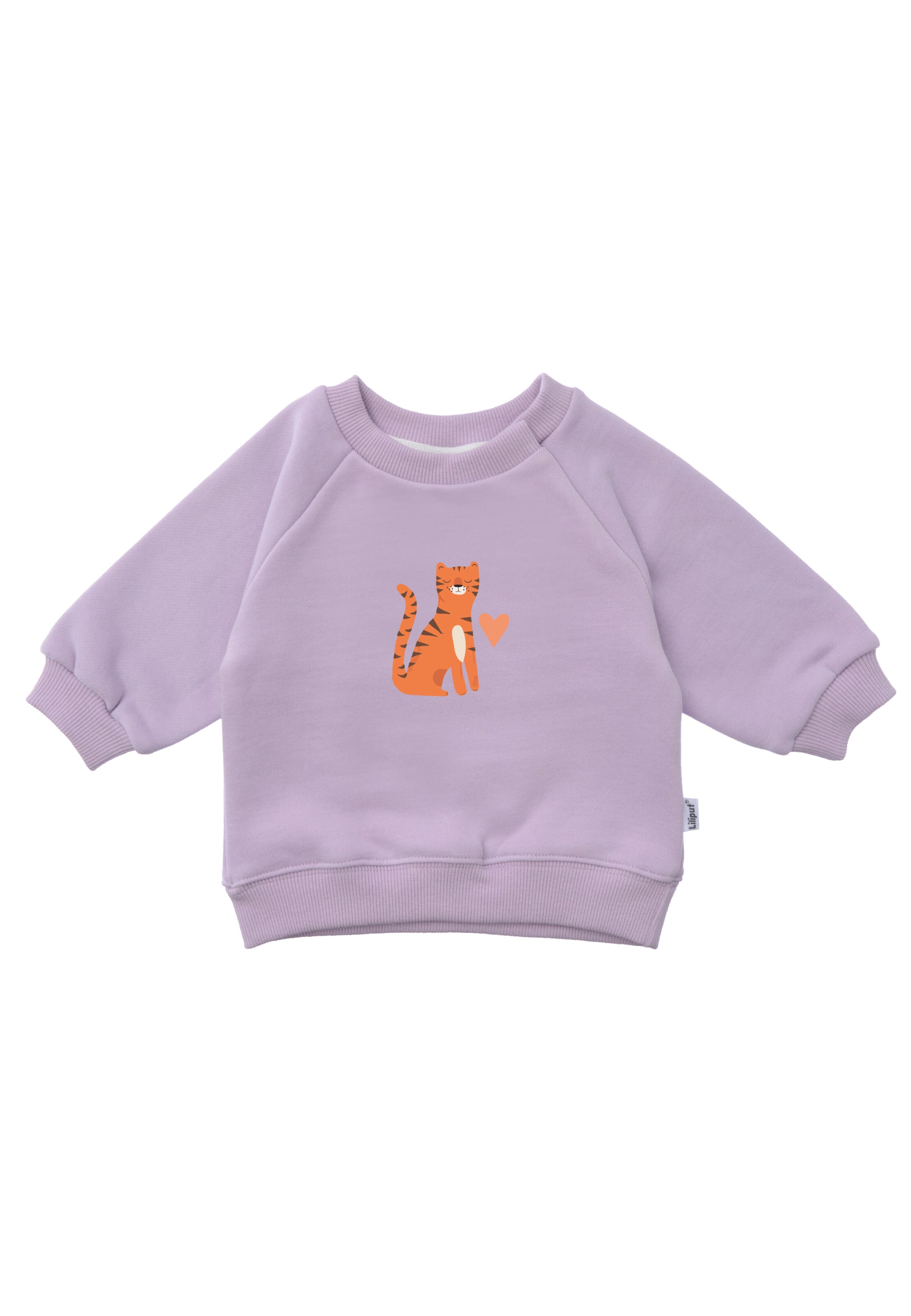 LILIPUT Sweatshirt 'Tiger' in Purple: front
