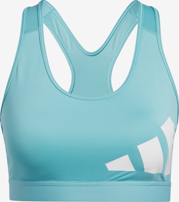 ADIDAS SPORTSWEAR T-shirt Sports bra in Blue: front