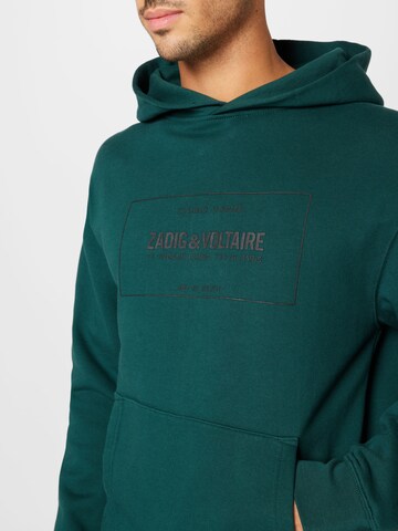 Zadig & Voltaire Sweatshirt 'SANCHI' in Groen