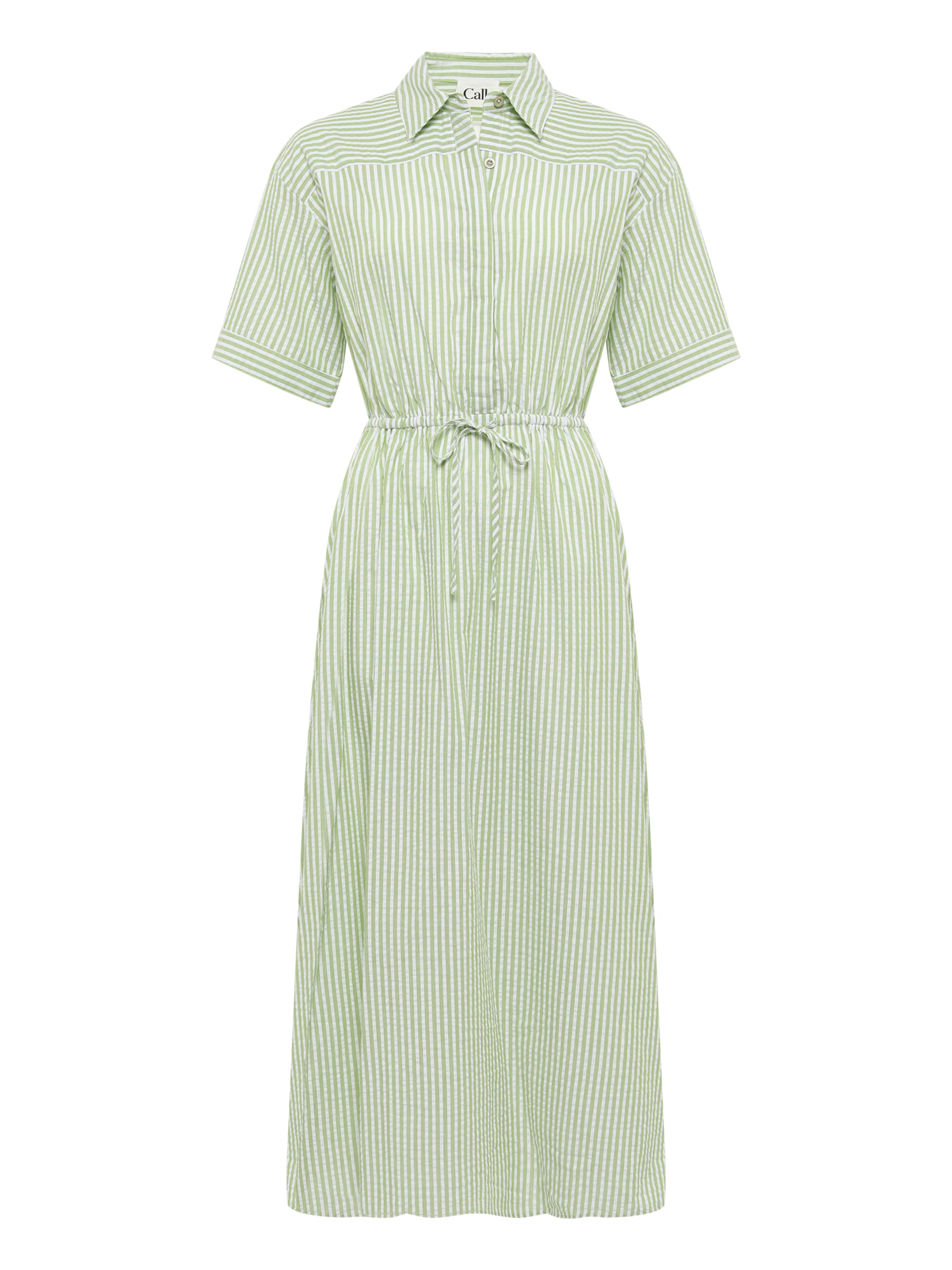 Calli Kleit, värv roheline: eest vaates