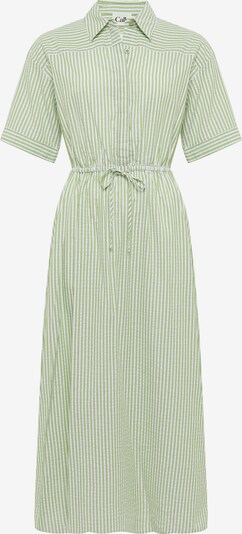 Calli Kleid in beige / grün, Produktansicht
