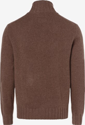 Nils Sundström Knit Cardigan ' ' in Brown