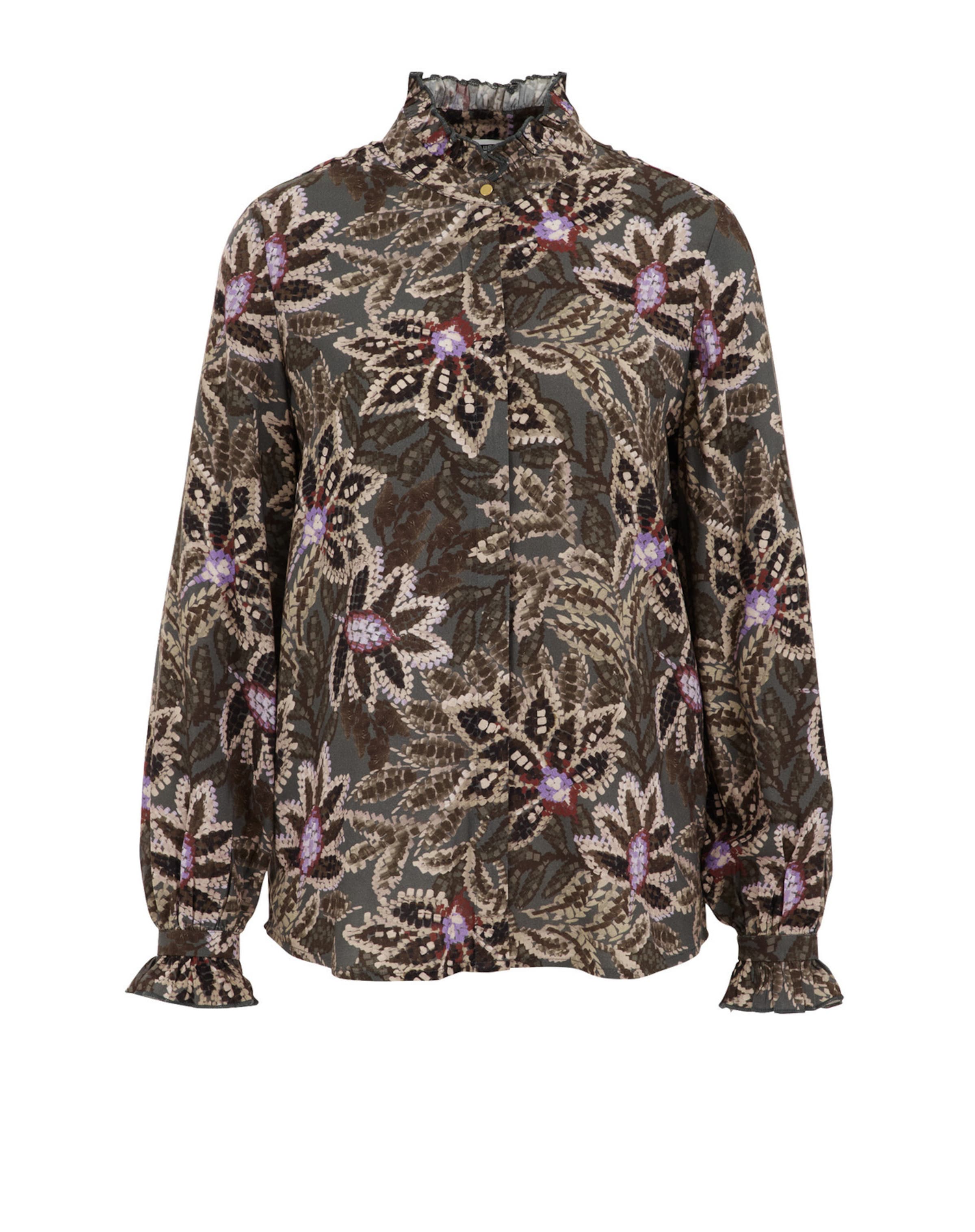 WE Fashion Blúz - zöld: elől