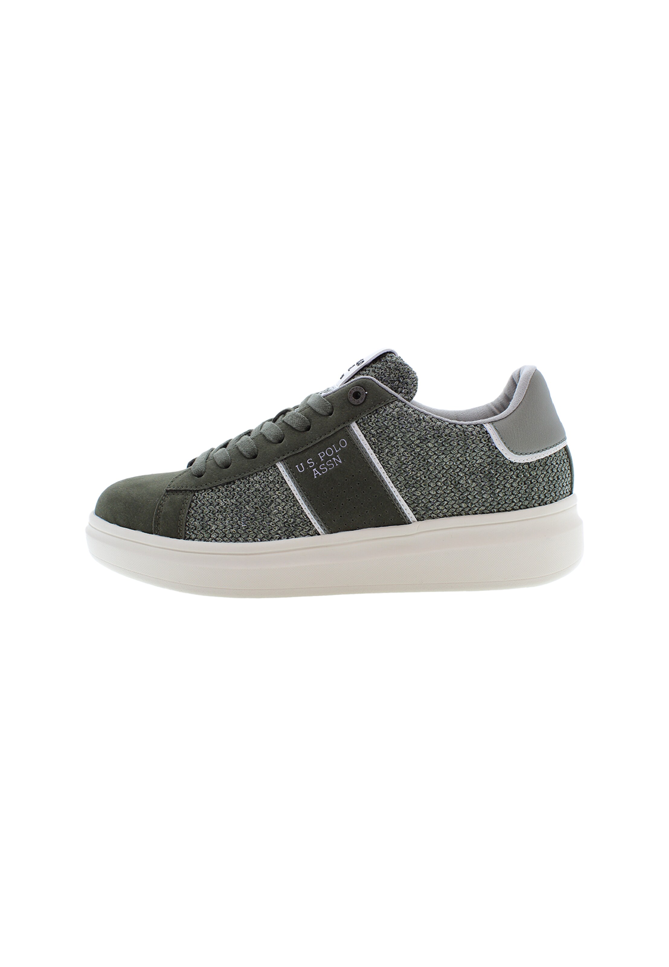 Sneaker bassa 'Caius' U.S. POLO ASSN. di colore verde chiaro / verde scuro, Visualizzazione prodotti