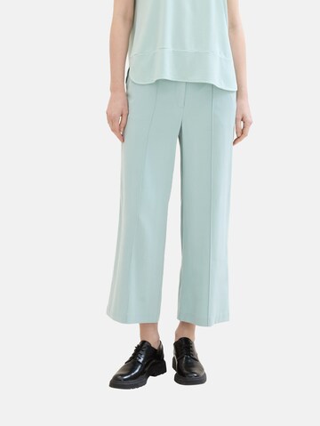 TOM TAILOR Loose fit Pants in Blue: front