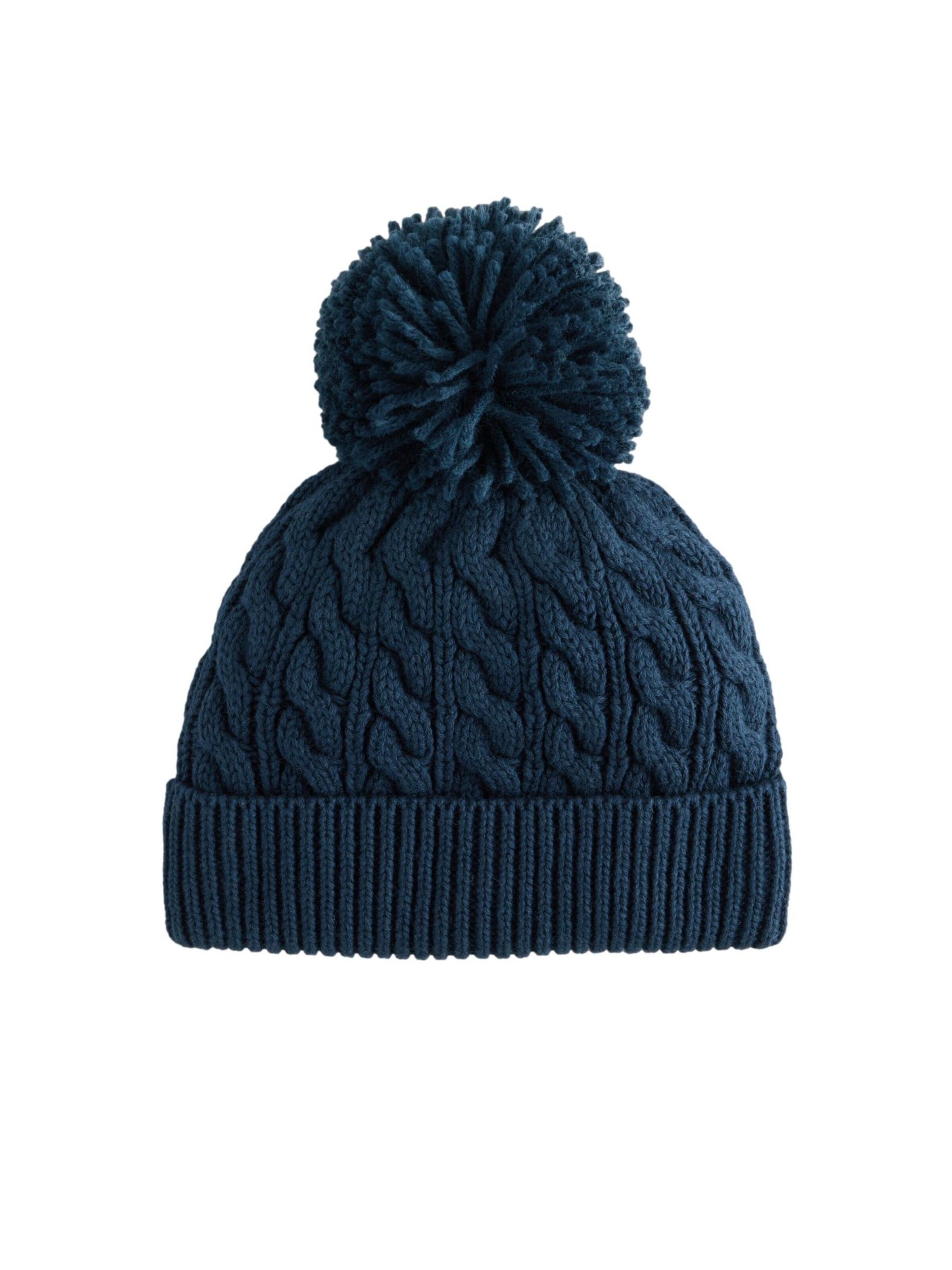 Next Mütze in Blau: Vorderseite