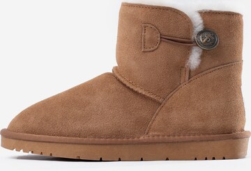 Gooce Snow Boots 'Bosco' in Brown: front