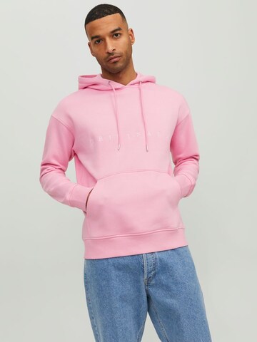 JACK & JONES Sweatshirt 'COPENHAGEN' in Pink: front