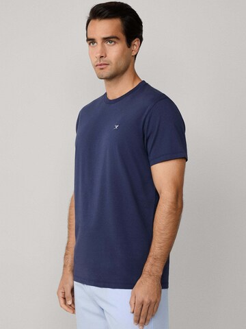 Hackett London Shirt in Blauw