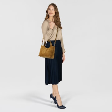 Sac bandoulière 'C-Easy' Coccinelle en marron