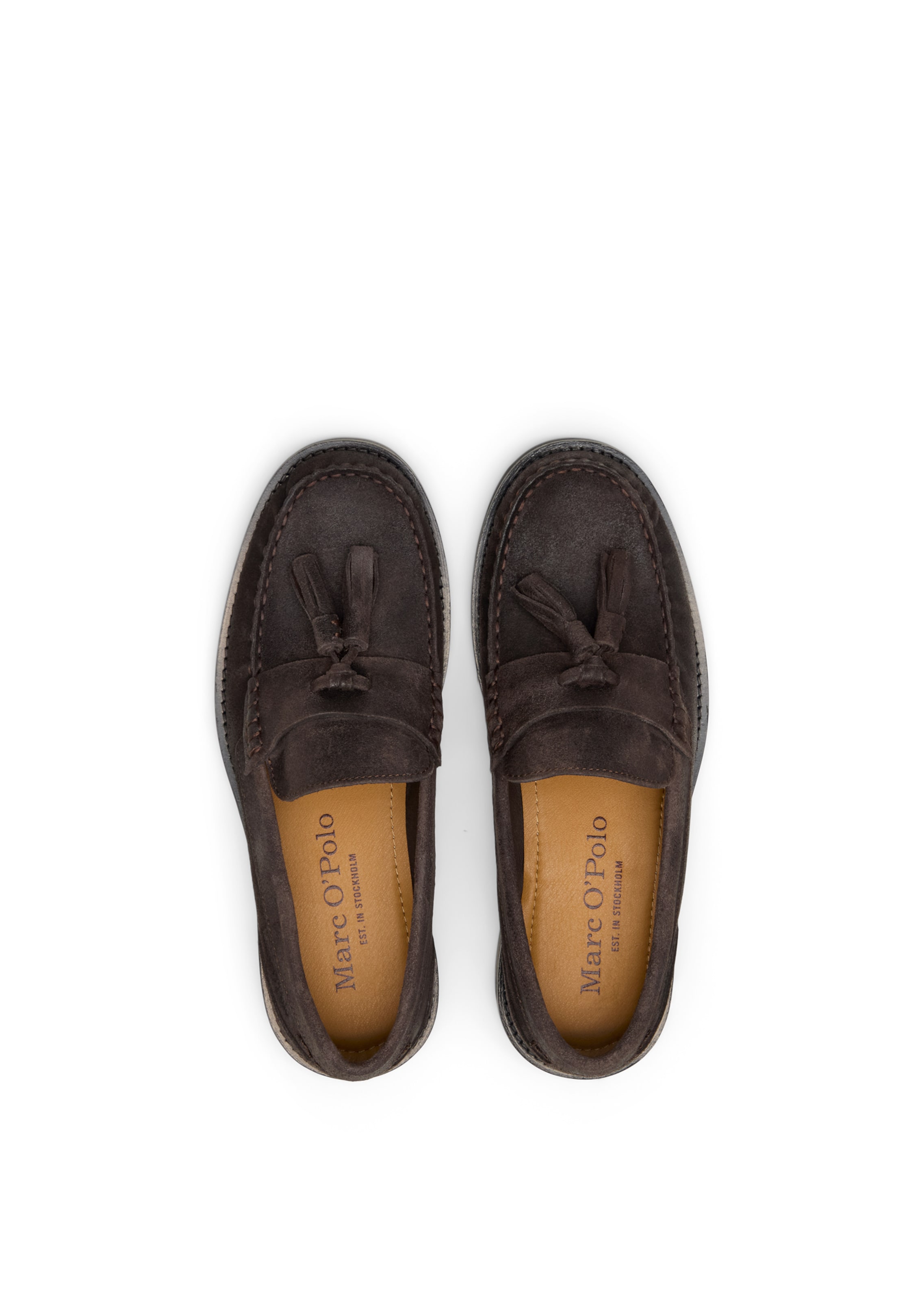 Chaussure basse 'Michael' Marc O'Polo en marron : au dessus
