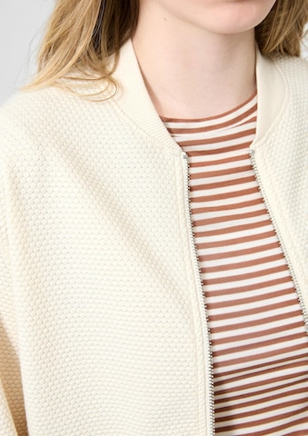 Veste de survêtement QS en beige