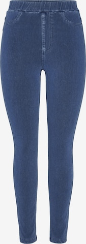 PIECES Jeggings 'PCJumbo' in Blauw: voorkant