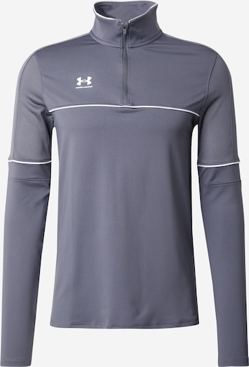 UNDER ARMOUR Toiminnallinen paita 'Challenger' värissä basaltinharmaa, Tuotenäkymä