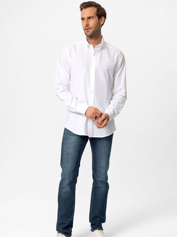 Coupe regular Chemise Dandalo en bleu