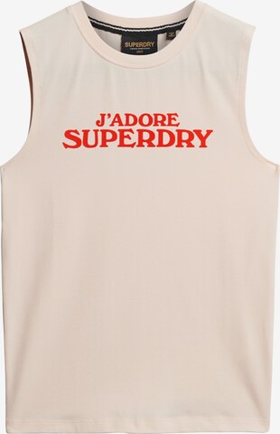 Superdry Top in Beige: front