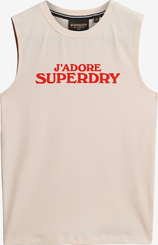 Superdry Top in Beige: voorkant