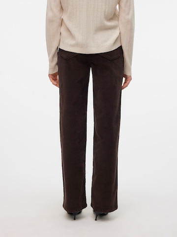 Wide Leg Pantalon 'VMTESSA' VERO MODA en marron