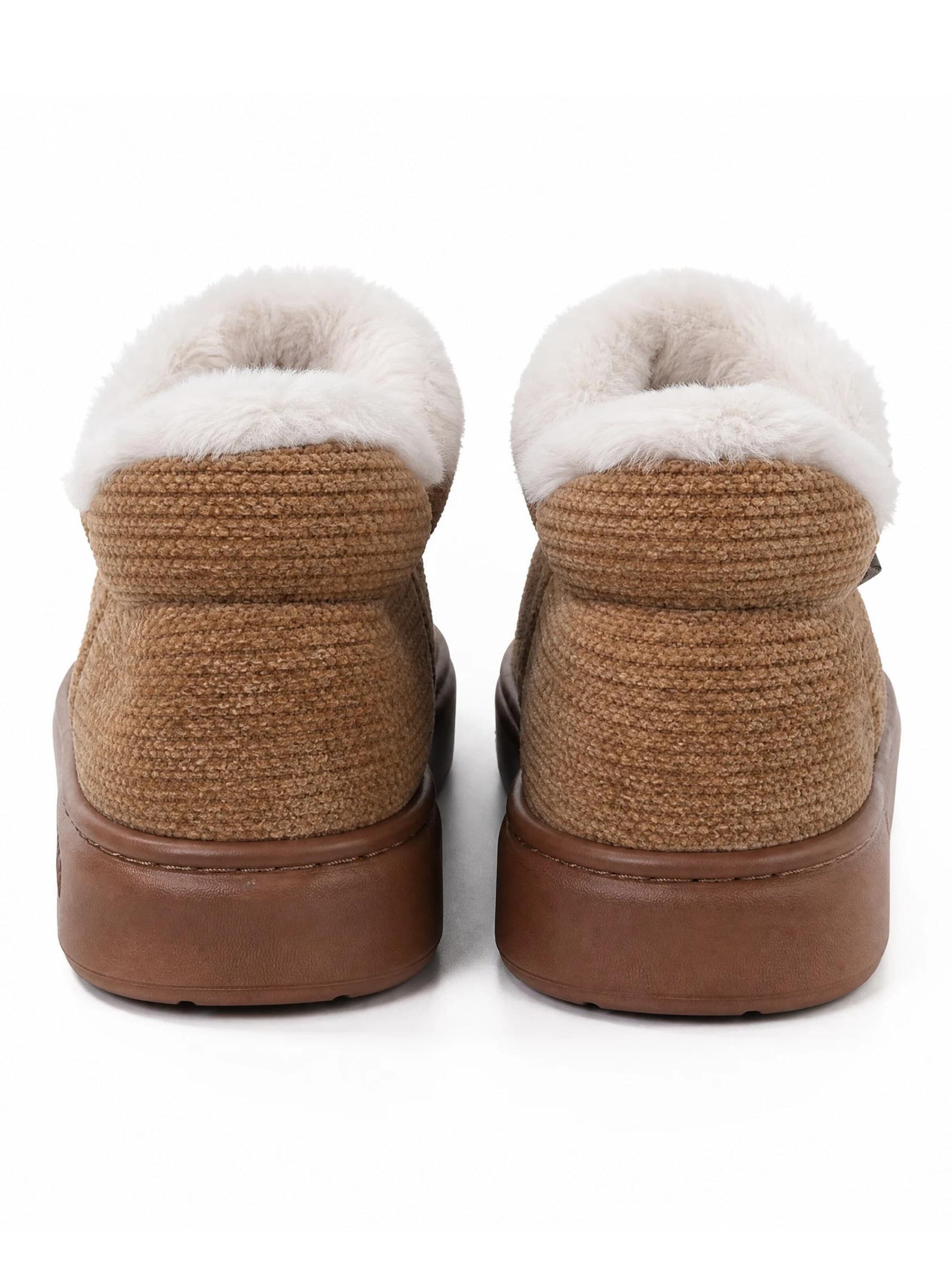 BONVERANO Snow Boots in Brown