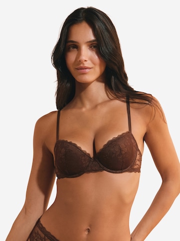 Balconcino Reggiseno 'Heritage' di ETAM in marrone: frontale