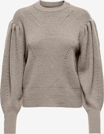 ONLY Sweater 'FIA KATIA' in Brown: front