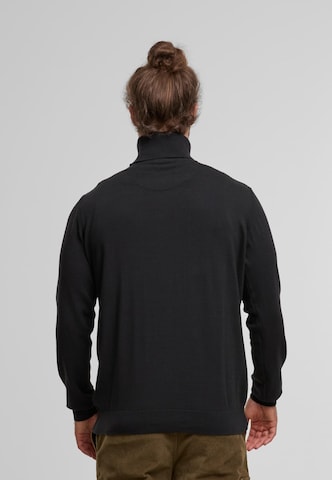 INDICODE JEANS Sweater 'Van Paul' in Black
