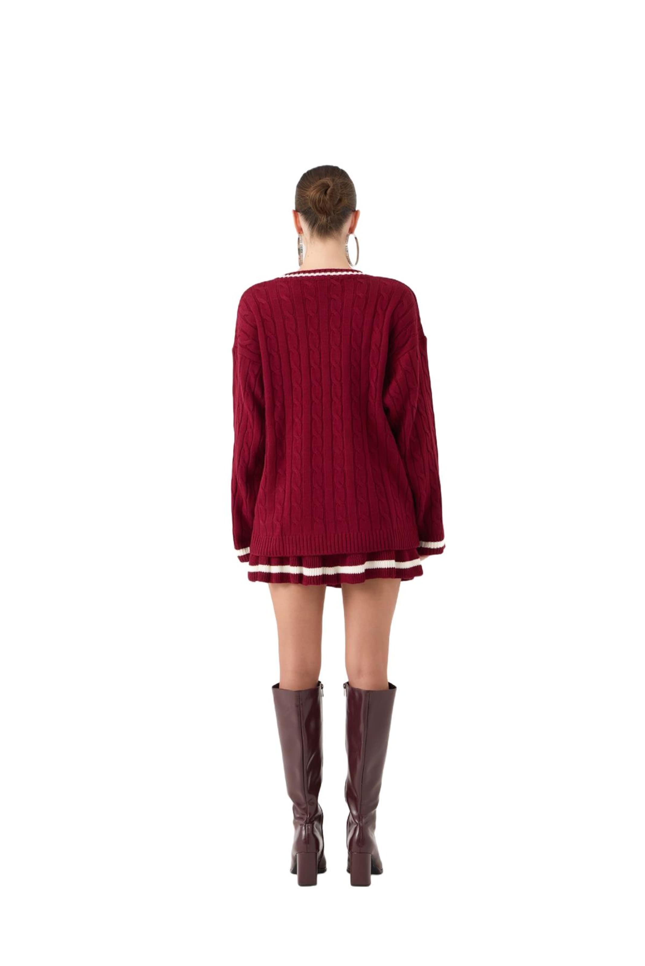 HOLLY LOLLY Sweater in Red