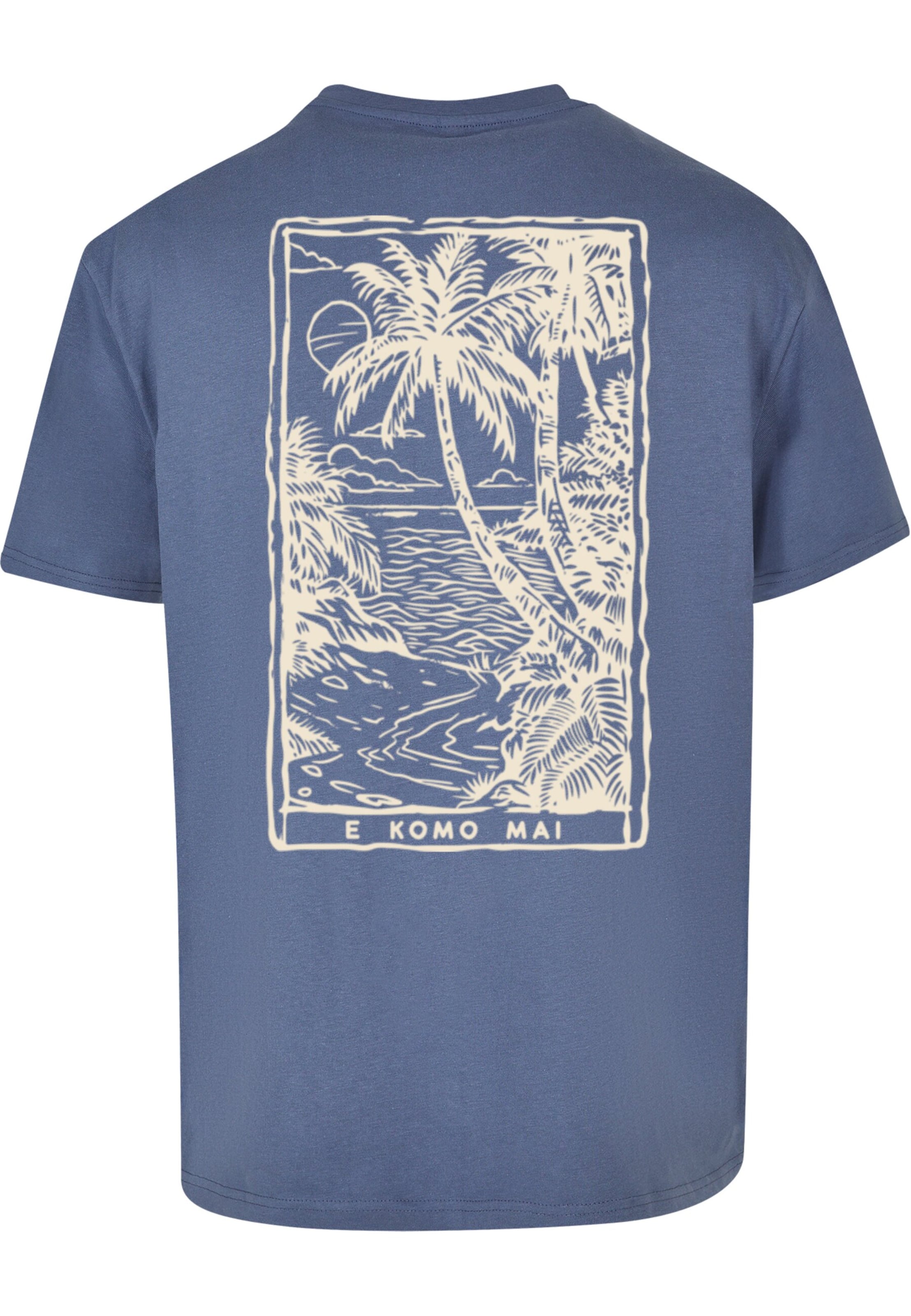 Merchcode Shirt 'Hawai' in Blue