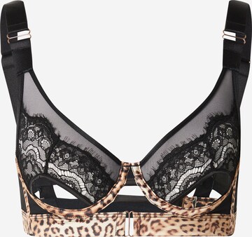 Invisible Soutien-gorge 'Aurelia' Hunkemöller en noir : devant